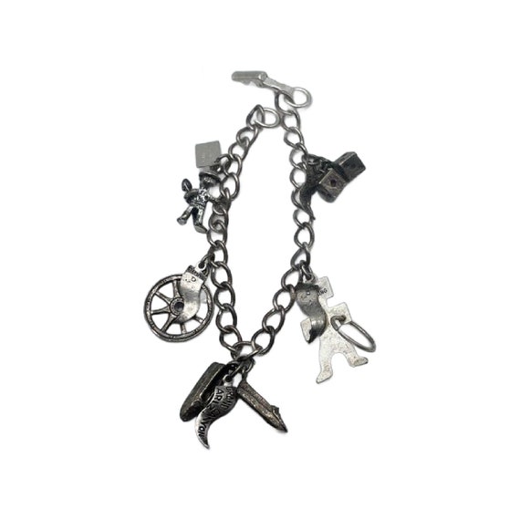 925 Sterling Silver Charm Bracelet, Free Shipping - image 7