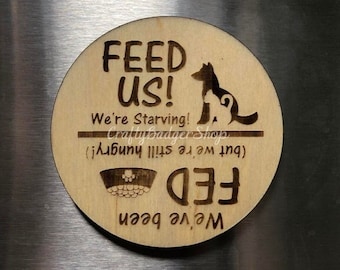 Pet Fed/Not Fed Magnet