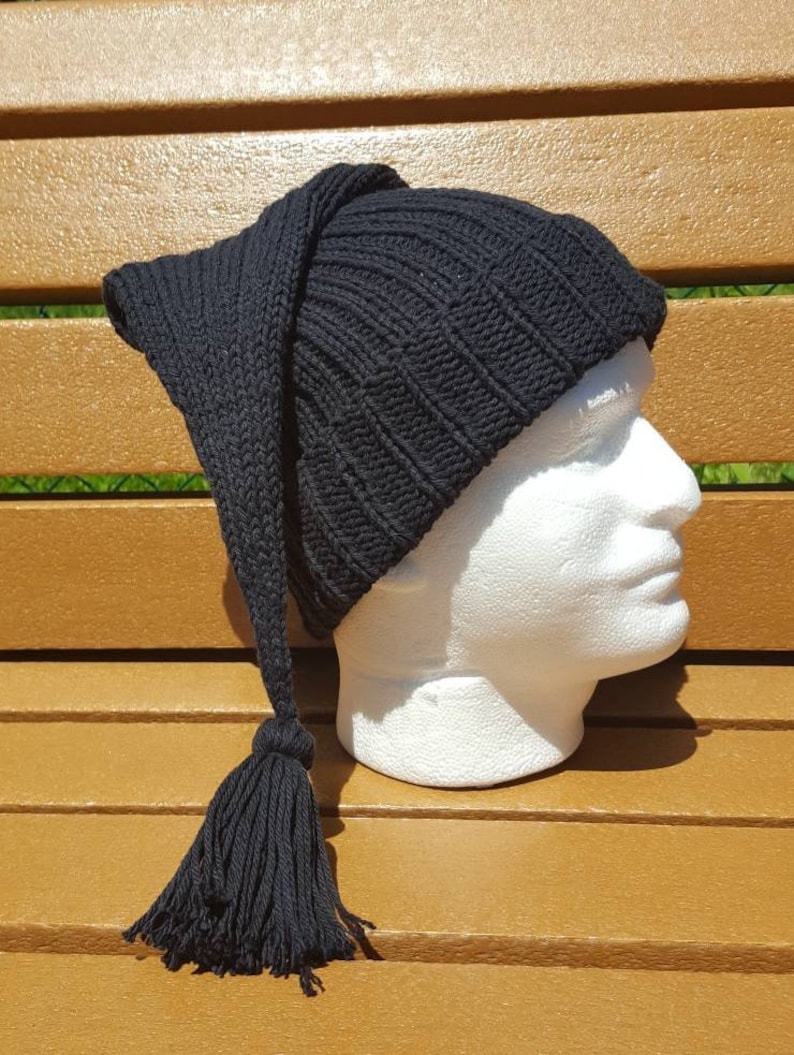 knit night hat