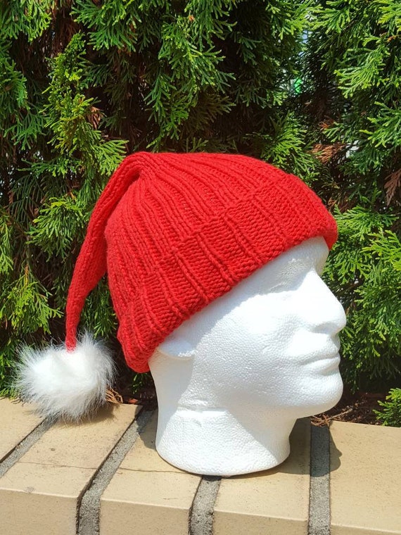 cotton santa hat