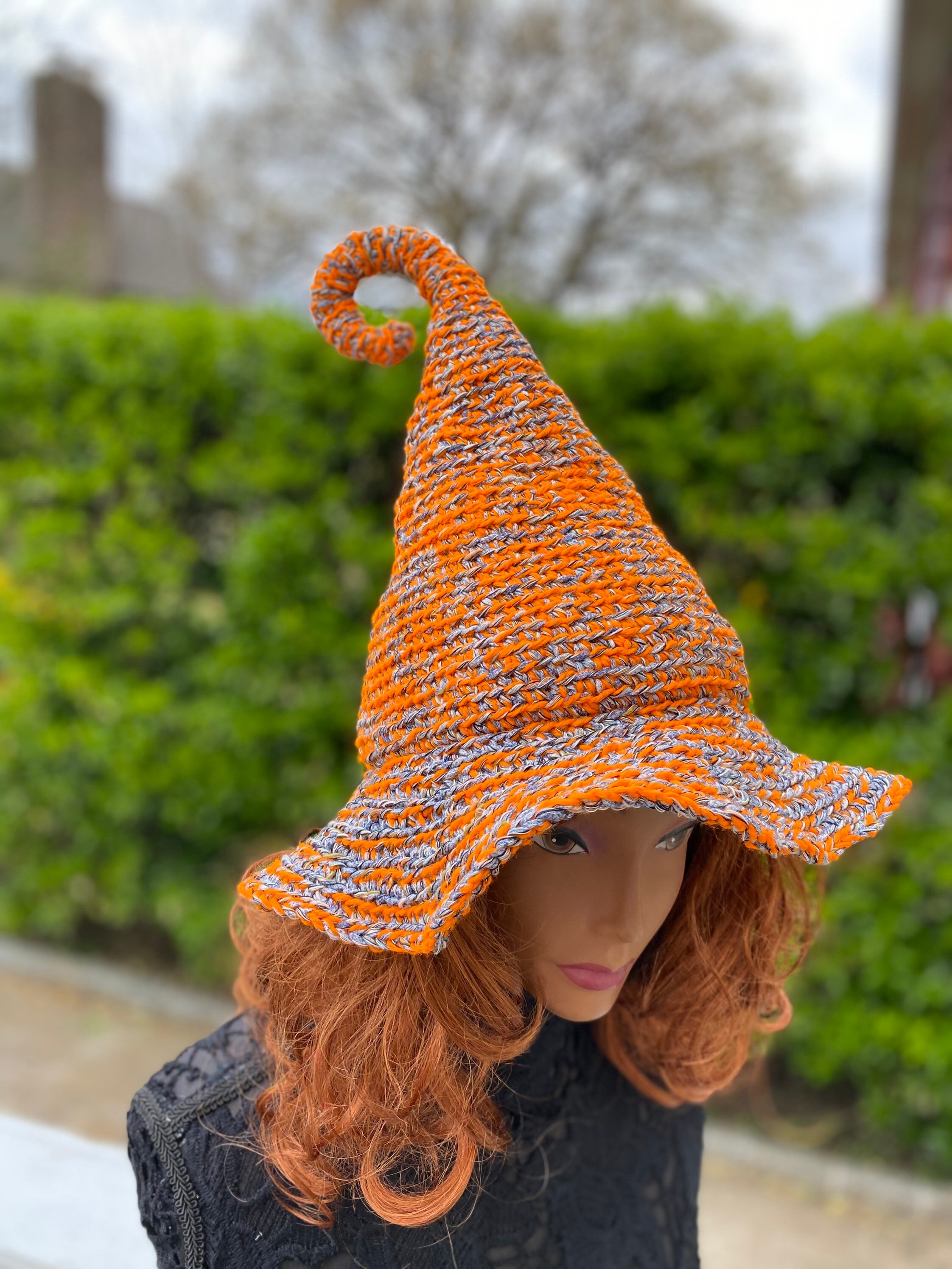 Orange Witch Hat Fancy Witch Hat Orange 
