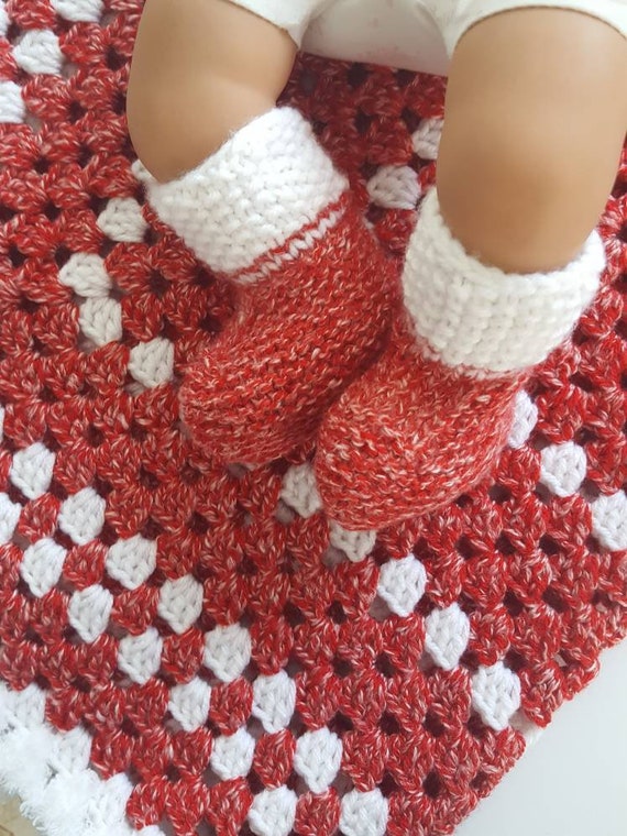 christmas baby blanket
