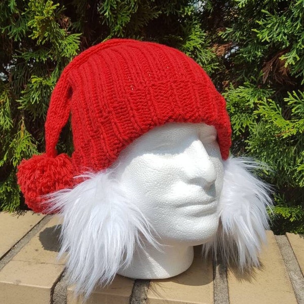 smee hat, mr smee costume, best seller, red cap, mr smee hat, pirate hat, red mate hat, red hat, red pirate hat, red long tail pirate hat