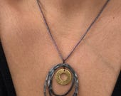 The Sher- Handmade Concentric Pendant