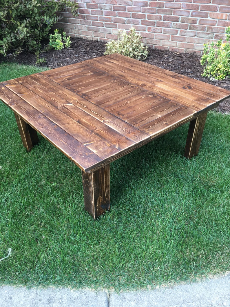 Rustic Coffee Table Etsy