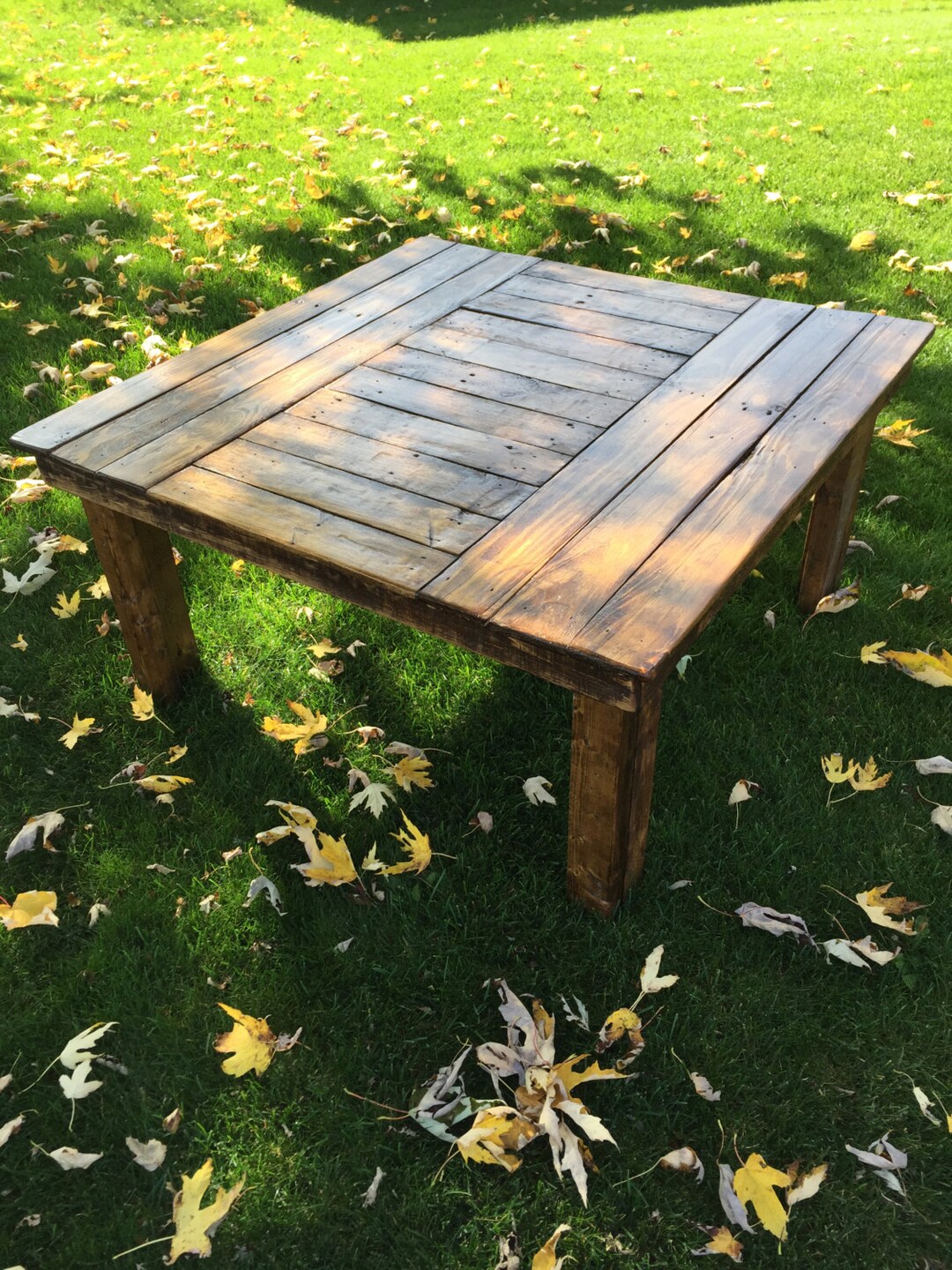 Rustic Coffee Table Etsy