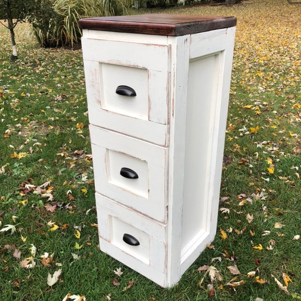 3 Drawer File Cabinet