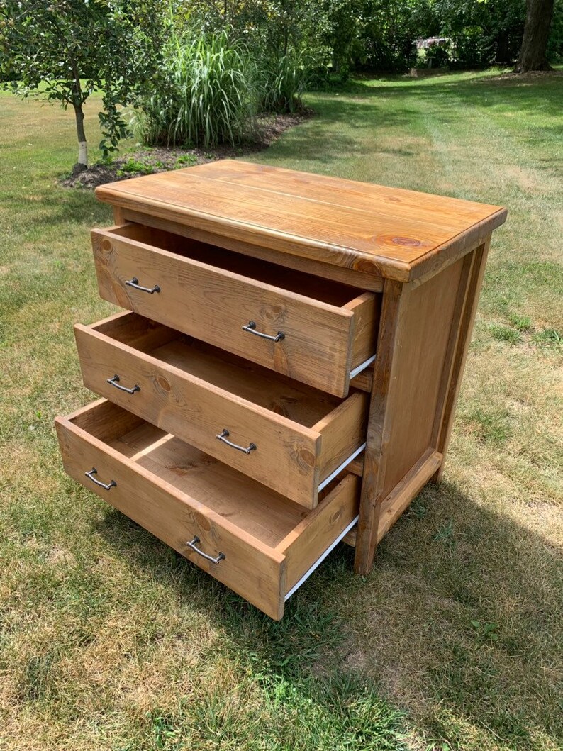 Rustic Nightstand Etsy