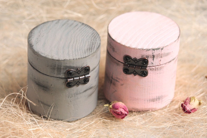 Wedding Ring Boxes ORNATE Ring Box His Hers Box Mr Mrs Ring Etsy