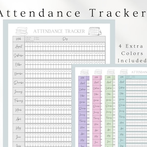 Homeschool Attendance Tracker