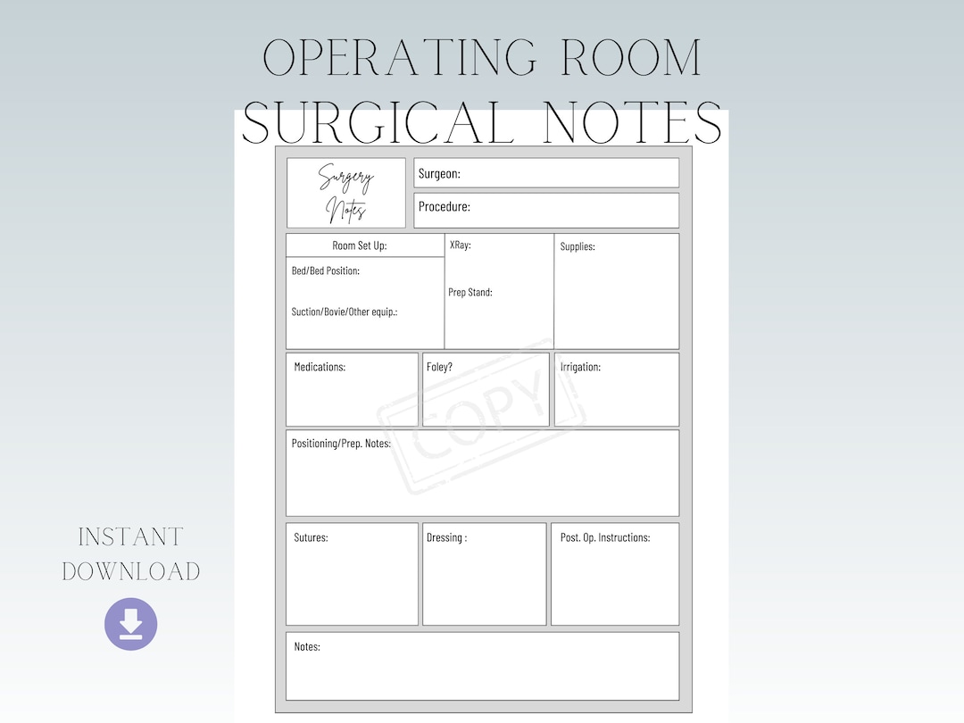 operating-room-circulator-nurse-surgical-notes-template-downloads-etsy