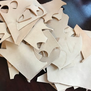 Scrap Tooling Leather, 2 lbs.