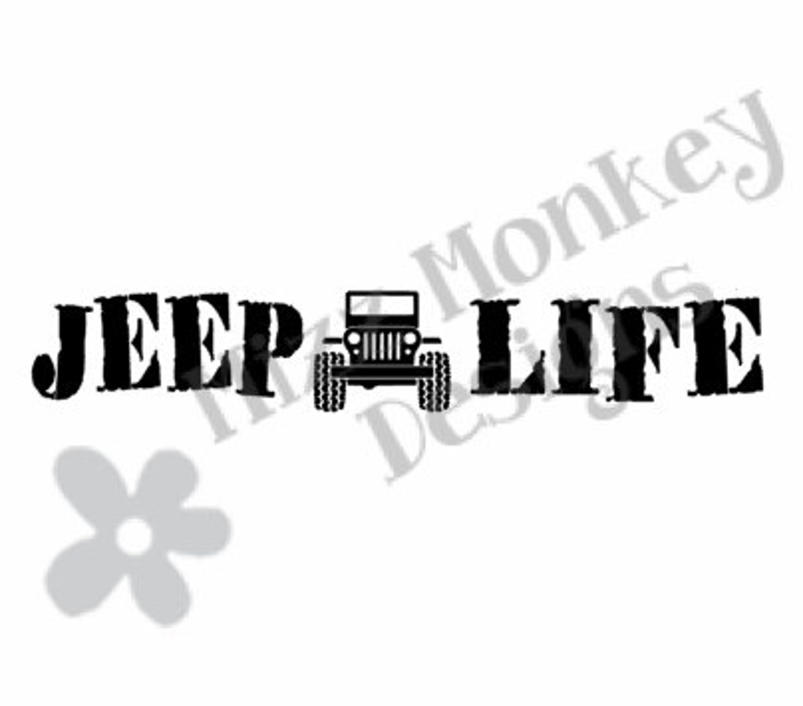Jeep Life vinyl car auto vehicle decal sticker CUSTOM Etsy