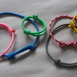 Puppy / Kitten ID collars, Litter collars, Bracelets, Adjustable, 550 Paracord