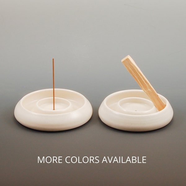 Palo Santo Holder 3-in-1,  Modern Stoneware