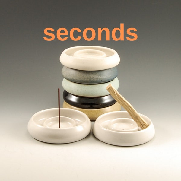 SECONDS - Palo Santo Incense Holder Ceramic / 3-in-1