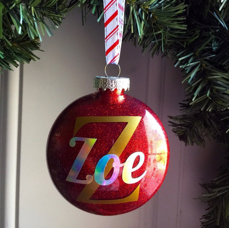 Custom Christmas Ornament Personalized Christmas Ornament Etsy