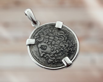 Pendant in Sterling silver ”Copy Coin”