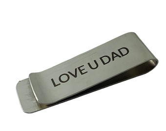 Money Clip. Personalized Money clip. Customized MoneyClip. FREE ENGRAVING.