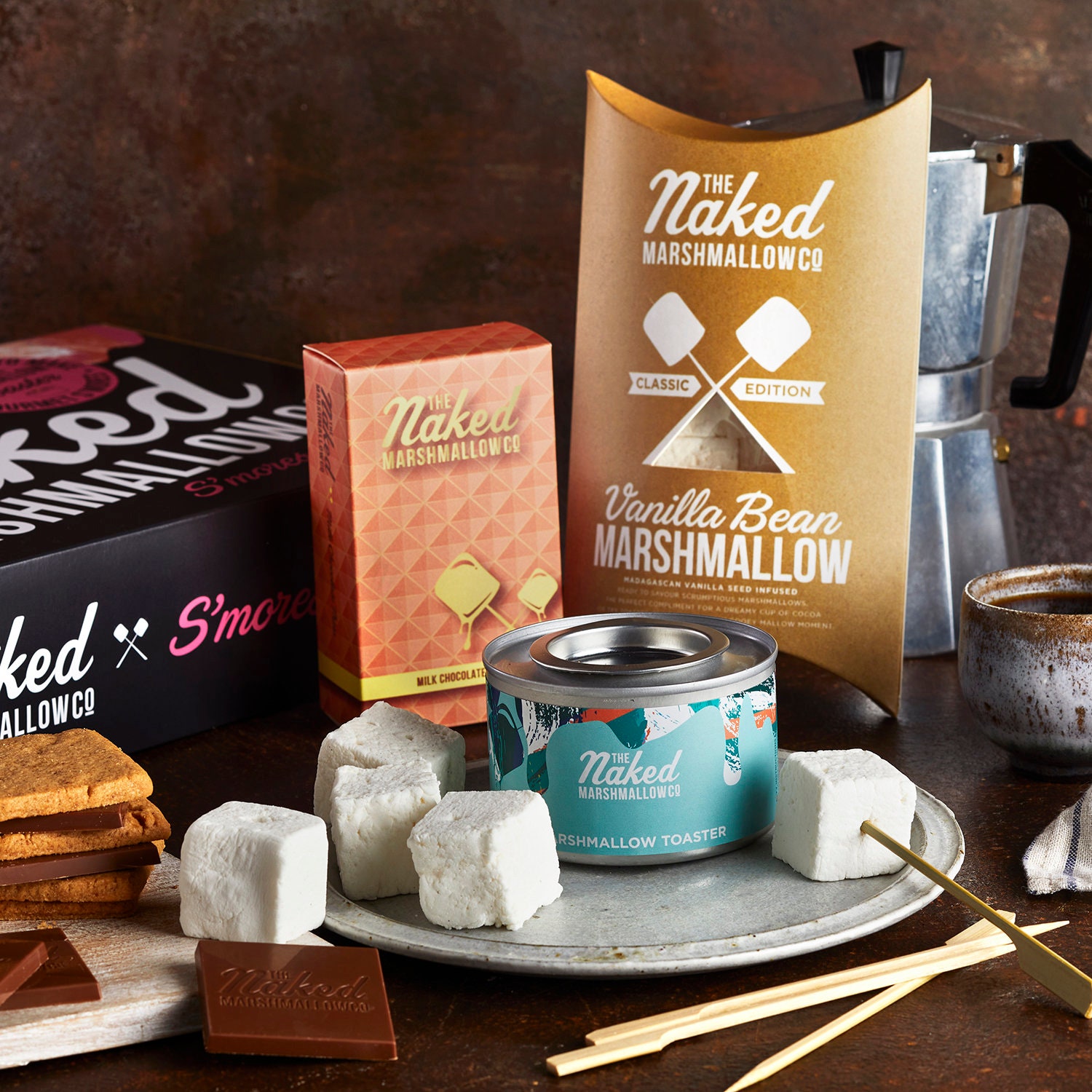 Gourmet Marshmallow S'mores Gift Set Food Gift Gift Etsy