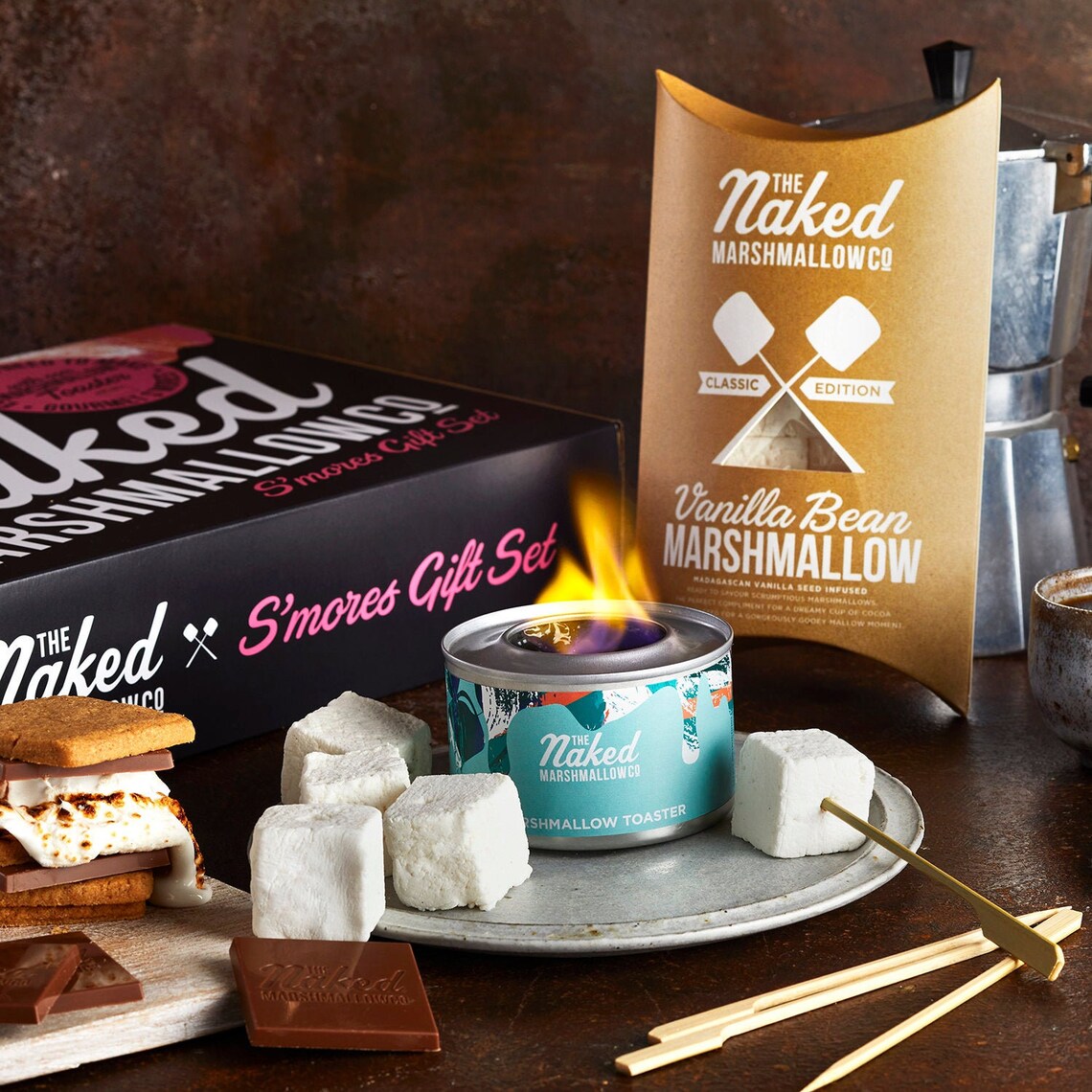 Gourmet Marshmallow S'mores Gift Set Food Gift Gift Etsy