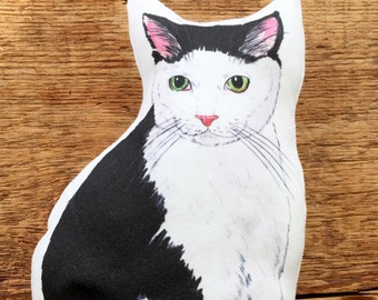 Cat Plush Cat Organic Baby Doll -KATSURA- Baby Pillow Plush Doll Baby Toy Stuffed Animals Baby Shower Gift
