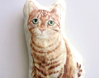 Cat Plush Cat Organic Baby Doll -JACK- Baby Pillow Plush Doll Baby Toy Stuffed Animals Baby Shower Gift