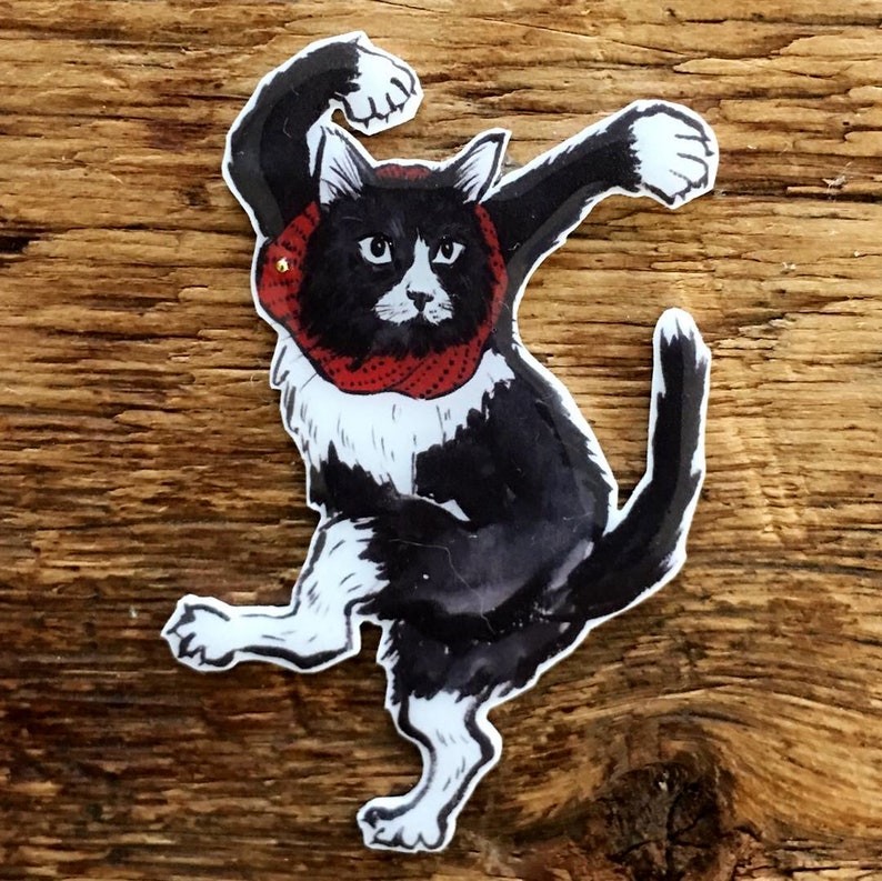 pin JIJI Zara Zara Cat Dancer Brooch