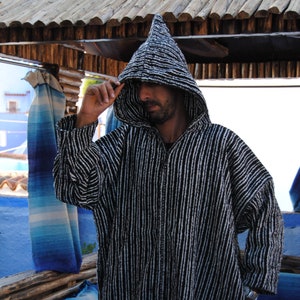 Hooded djellaba sales