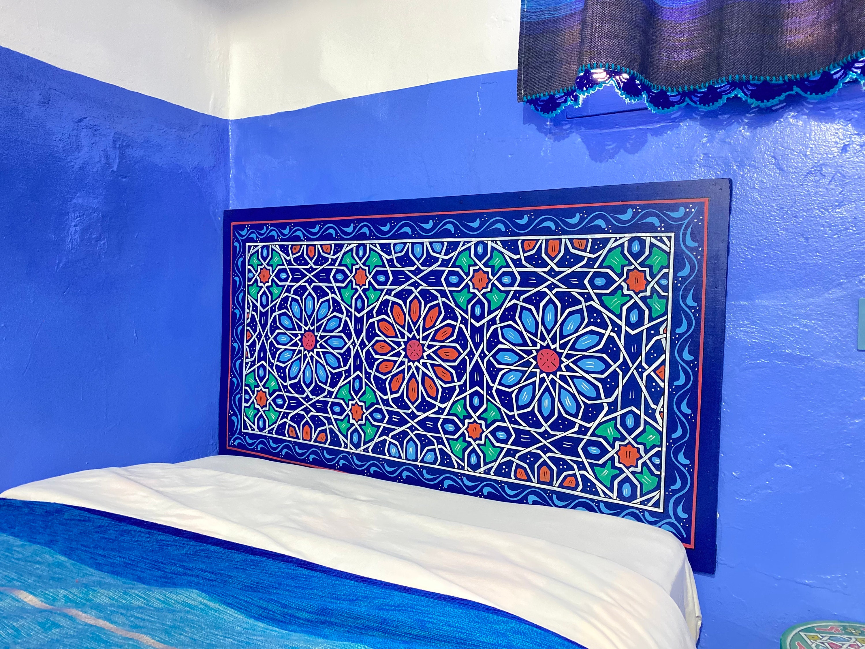 Moroccan sale headboard king