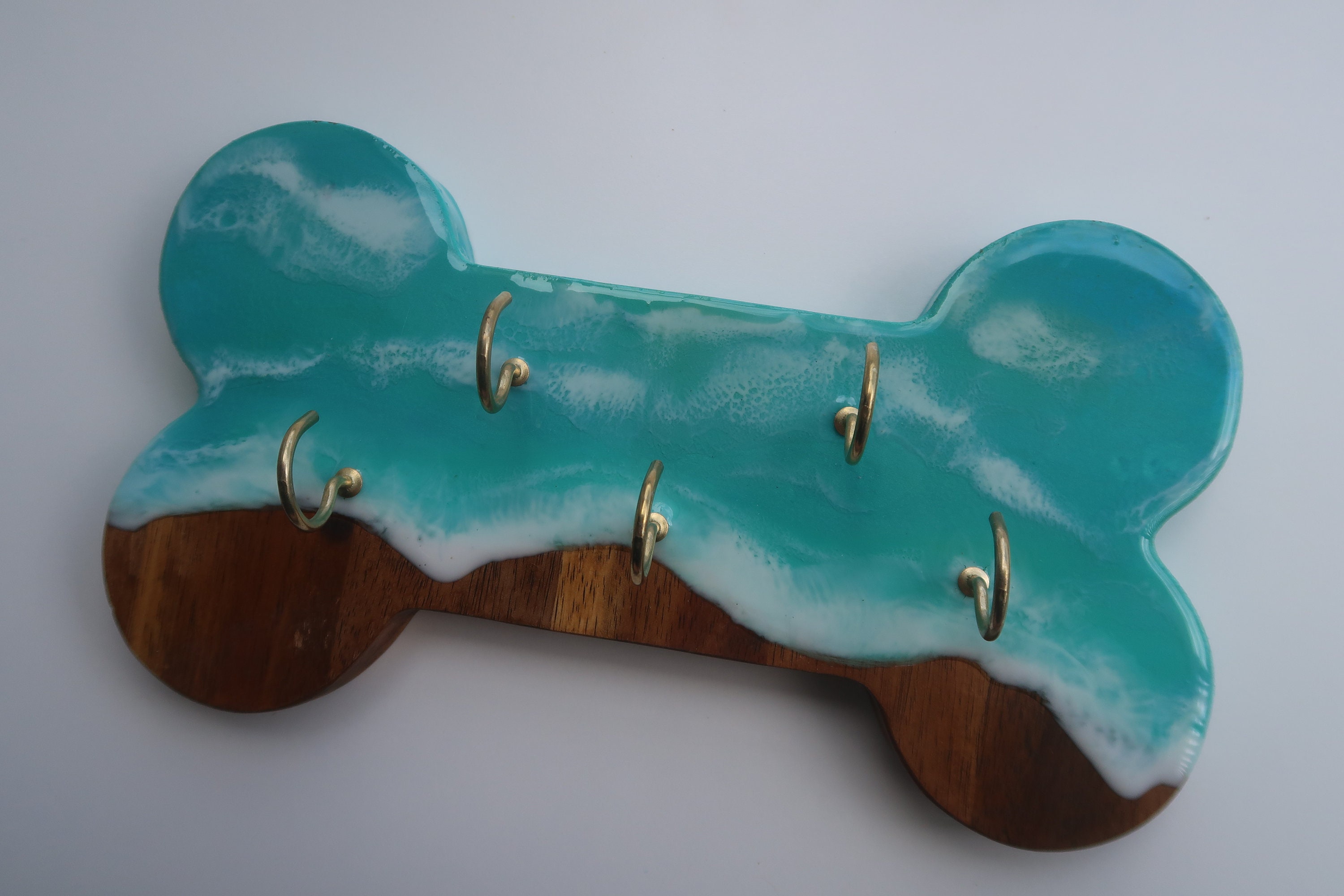 Resin Wall Mount Hook for Dog Leads in the Shape of a Dog Bone Etsy