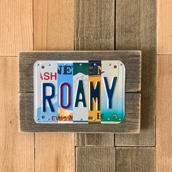 Rv License Plate Etsy
