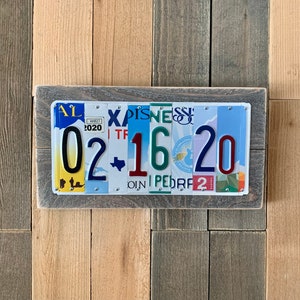 Sobriety Gifts for Men or Women | Recovery Gift for Man or Woman  | Date Sign Gift Idea | Recovery Gift for Dad Son Him Her