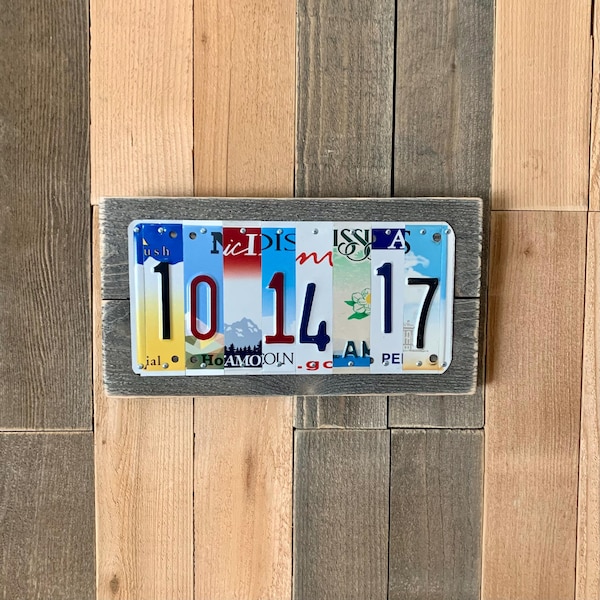Custom Date 9th Anniversary Gift for Husband, Personalized 9 Year Wedding Anniversary Present for Him,