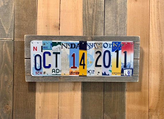 15 Year Anniversary Gifts for Husband | 15th Wedding Anniversary Gift for Him | 15th Anniversary Gifts for Men | Custom Date Sign