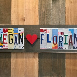 Custom Wedding Present / Personalized Wedding Gift / Couples Wedding Shower Gift Idea / Unique Engagement Gift / Couple Gift