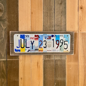 30th Anniversary Gift for Husband | Personalized Date Keepsake | Custom 30 Year Wedding Anniversary Present |