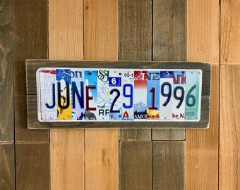 30th Anniversary Gift for Husband | Personalized Date Keepsake | Custom 30 Year Wedding Anniversary Present |