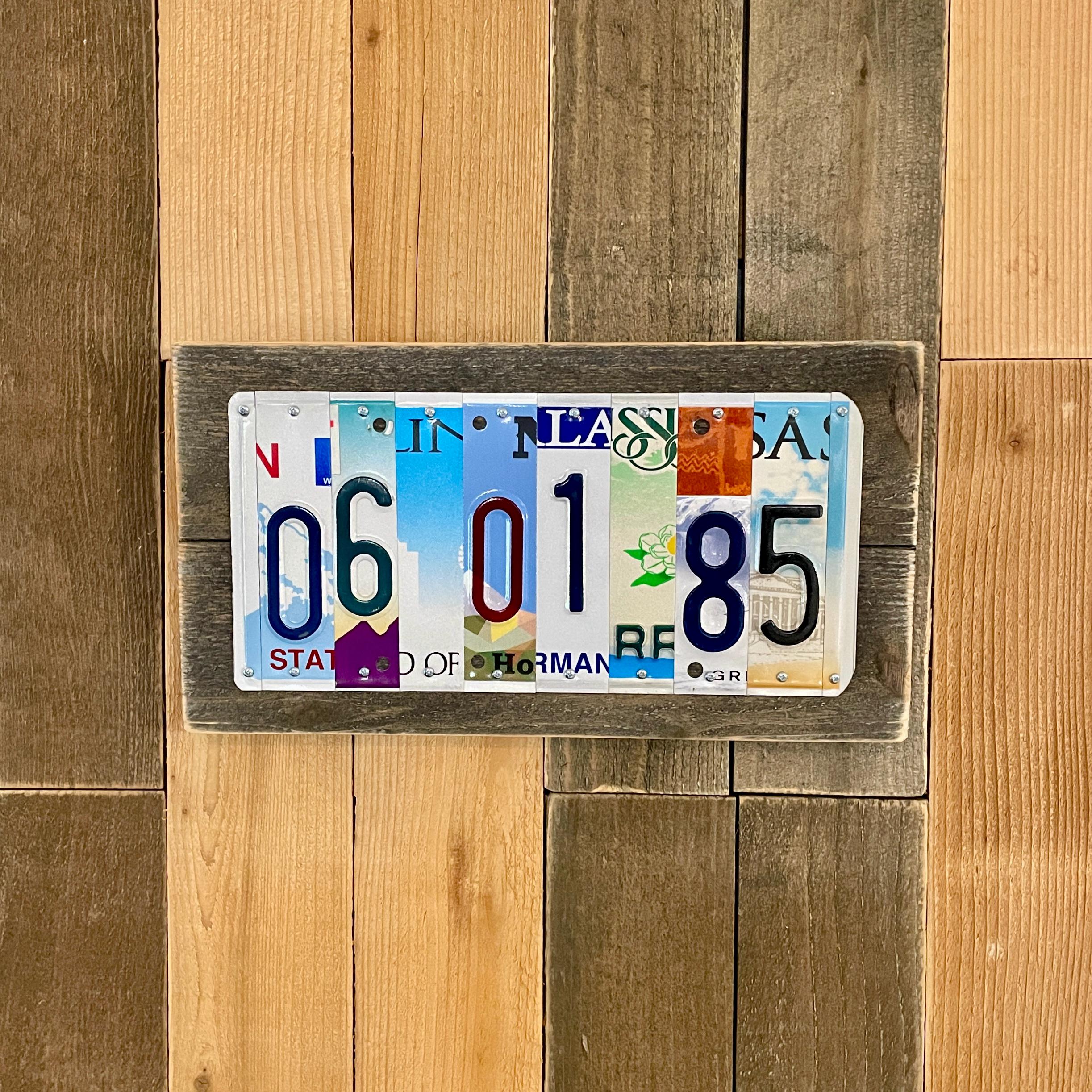 40th Anniversary Gift Idea for Parents / Custom 40 (ANY) Year Wedding Date Gift for Husband / Anniversary Gift Ideas for Spouse