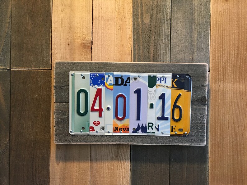 10 Year Aluminum Anniversary Gifts for Husband Custom Tin Etsy