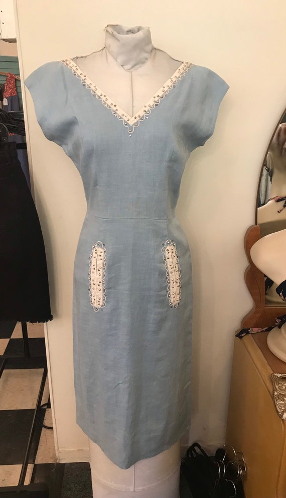 Fifties Jerry Gilden Spectator dress