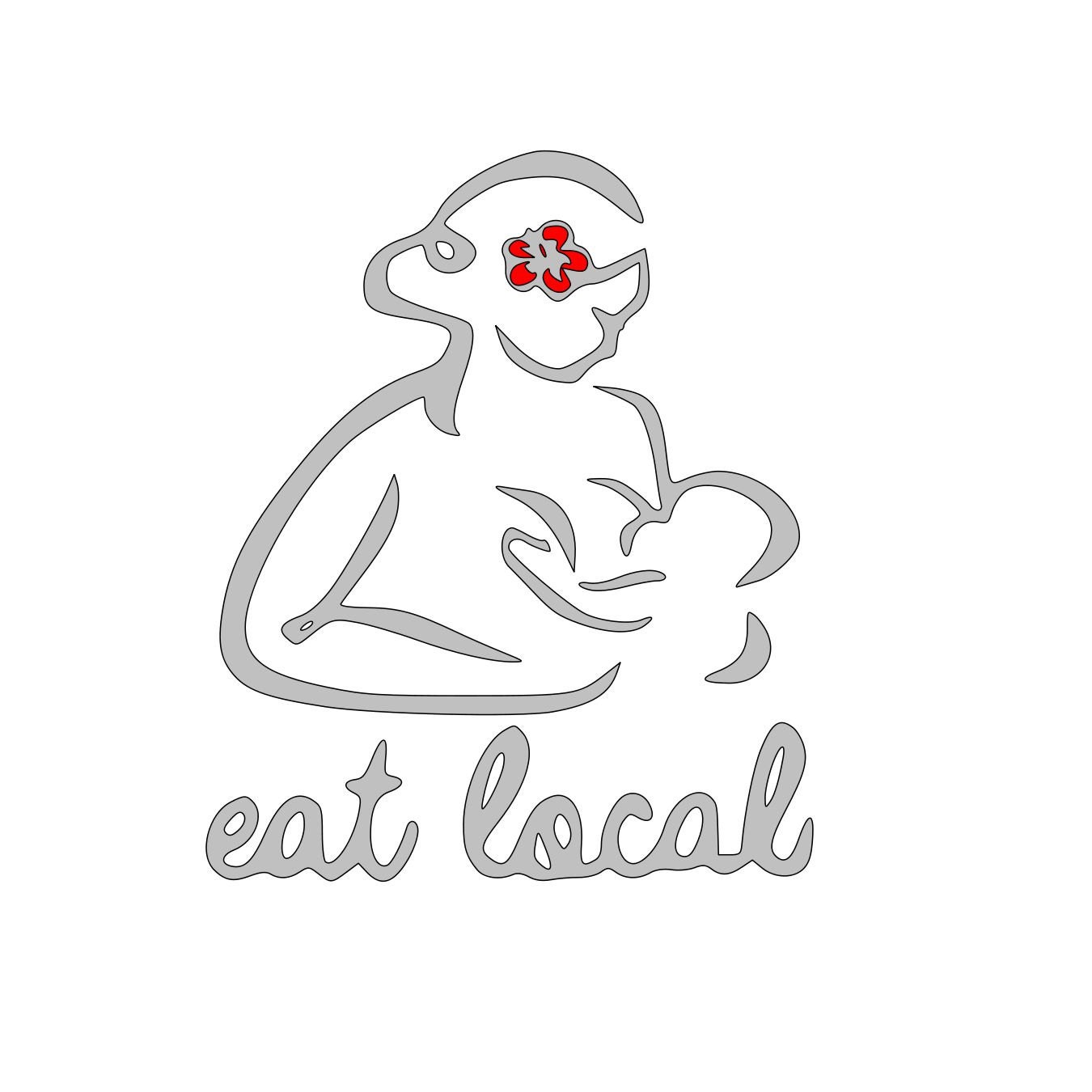 Breastfeeding Sticker Eat Local Vinyl Decal Support Etsy