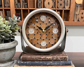 【昭和レトロ】SILVER ORBIT Marion-Kay 時計 アンティーク 昭和レトロ】SILVER ORBIT Marion-Kay 時計 アンティーク 昭和レトロ