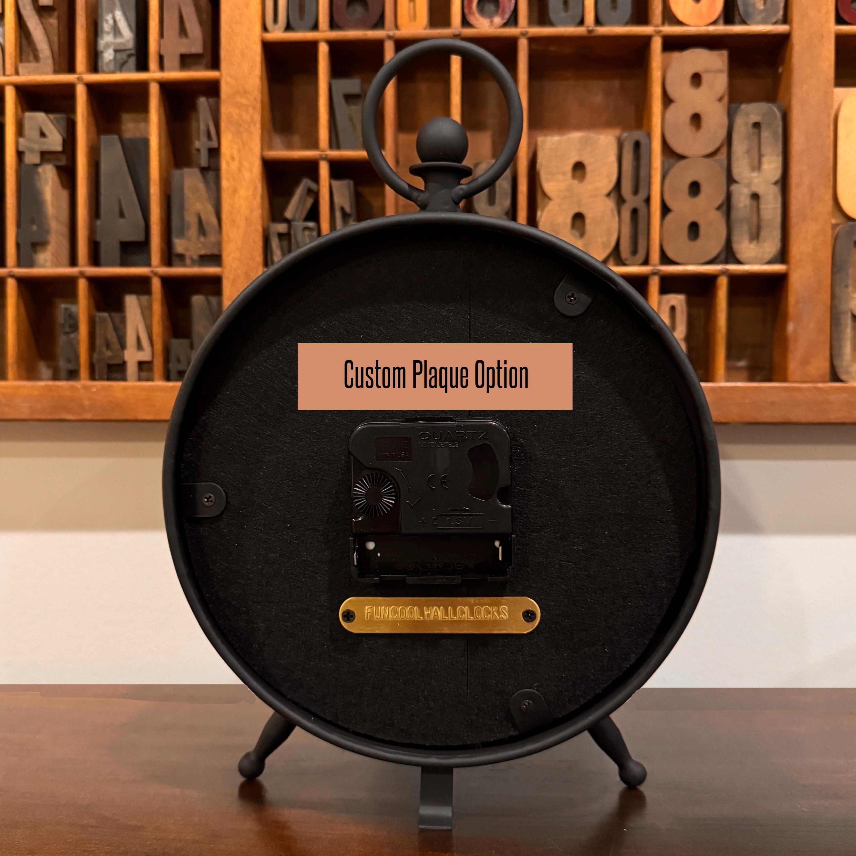 7th Anniversary Copper Clock: 2019 Penny Tabletop Gift, Copper ...