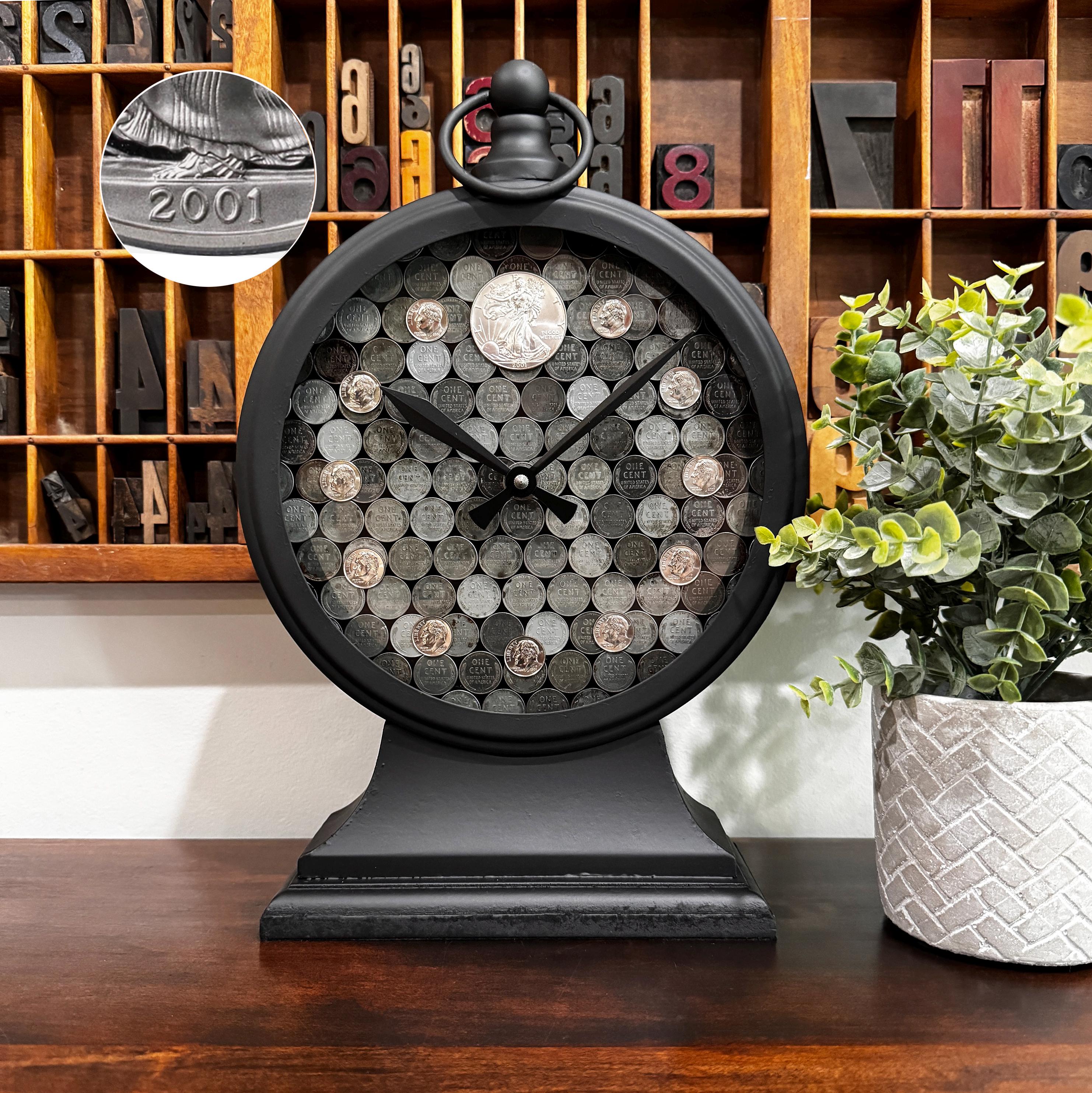 2001 Silver Anniversary Clock