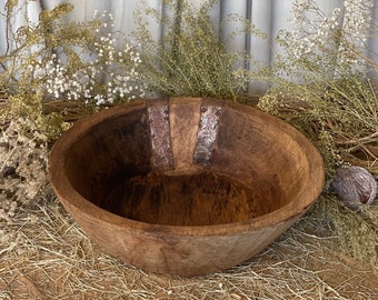 European wooden bowl