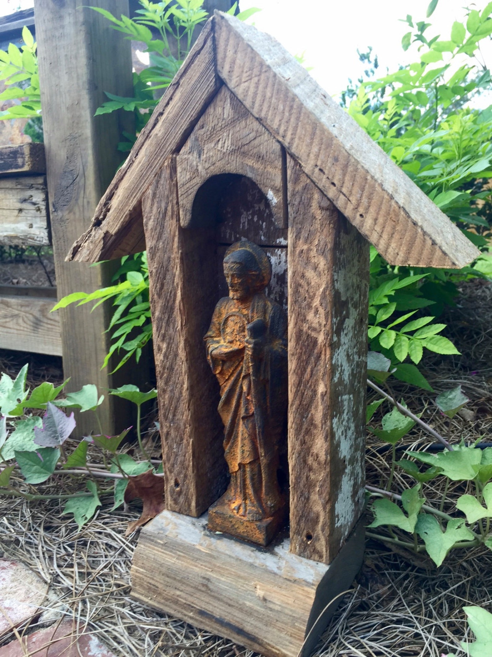 St Jude barn wood grotto Etsy