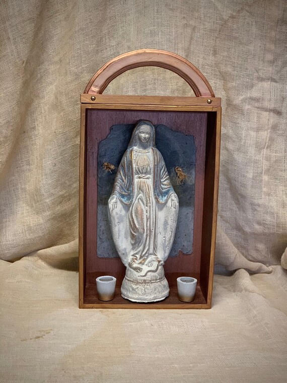 Marian prayer niche | Etsy