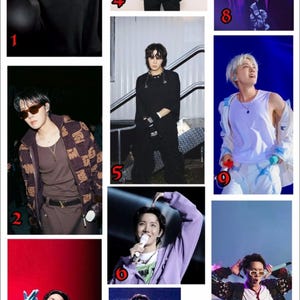 Cartões de fotos J-Hope