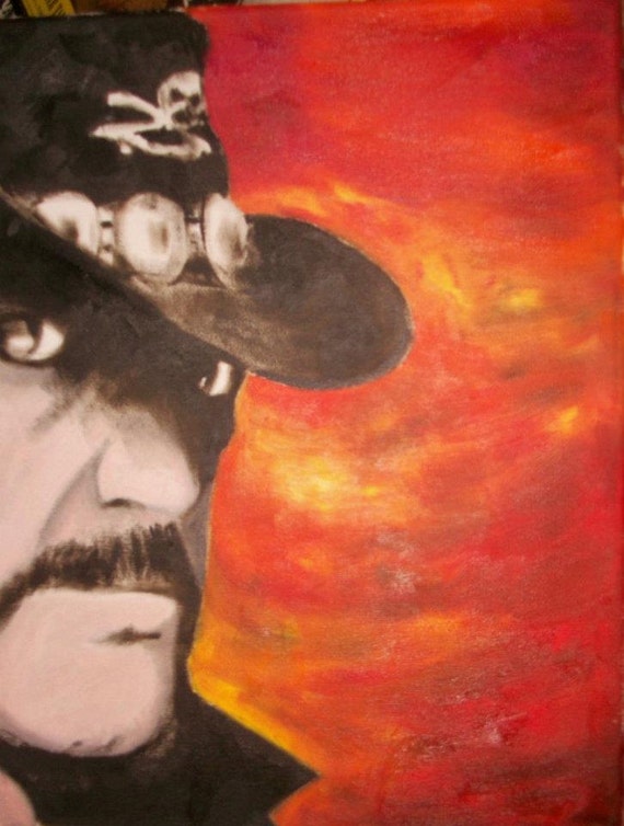 Lemmy Kilmister of Motorhead Print From Original Oil Painting - Etsy